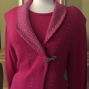 3pc knit suit
